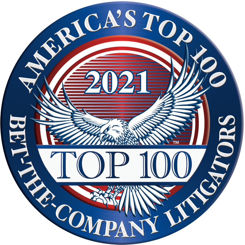 America’s Top 100 Bet-the-Company Litigators® for 2021
