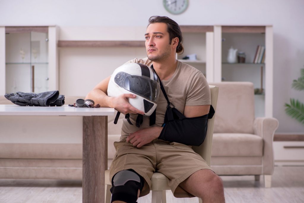 common motorcycle accident injuries