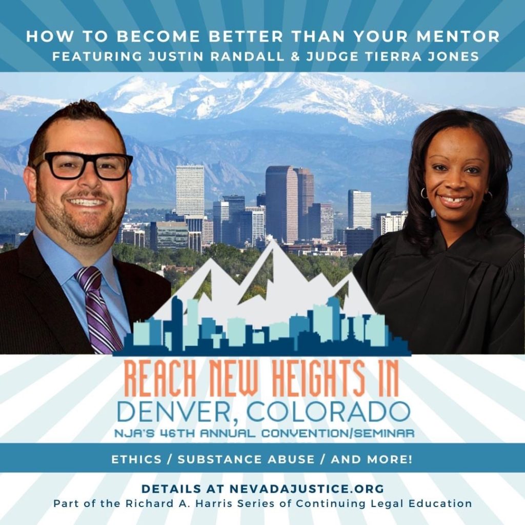 Nevada Justice Association - Justin Randall Guest Speaker