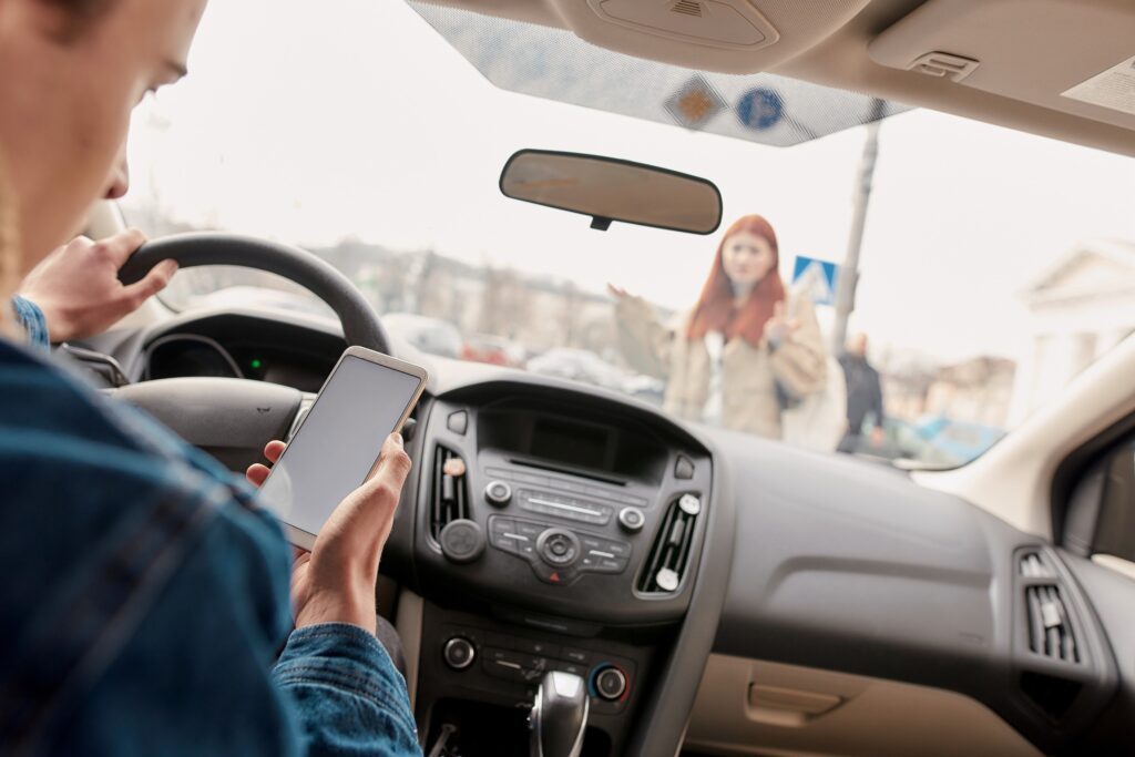distracted driving in Las Vegas